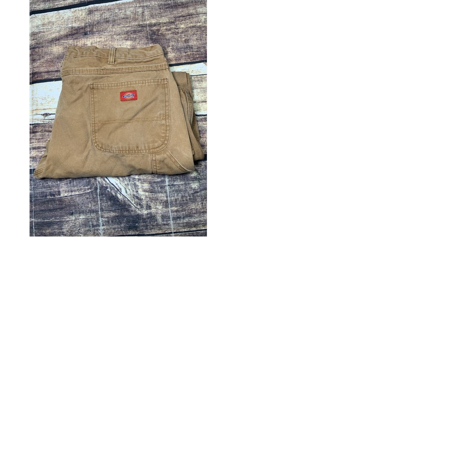 Dickies DICKIES Carpenter Pants Jeans Brown Duck Mens Size 40 x 28.5 Work Construction Pants Shoes? Size US 40 / EU 56 - 9 Thumbnail