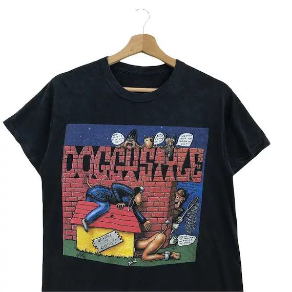 Rap Tees × Snoop Dogg SNOOP DOGG DOGGYSTYLE Album Hip Hop Rap Tee Shirt Tour Size US S / EU 44-46 / 1 - 5 Thumbnail