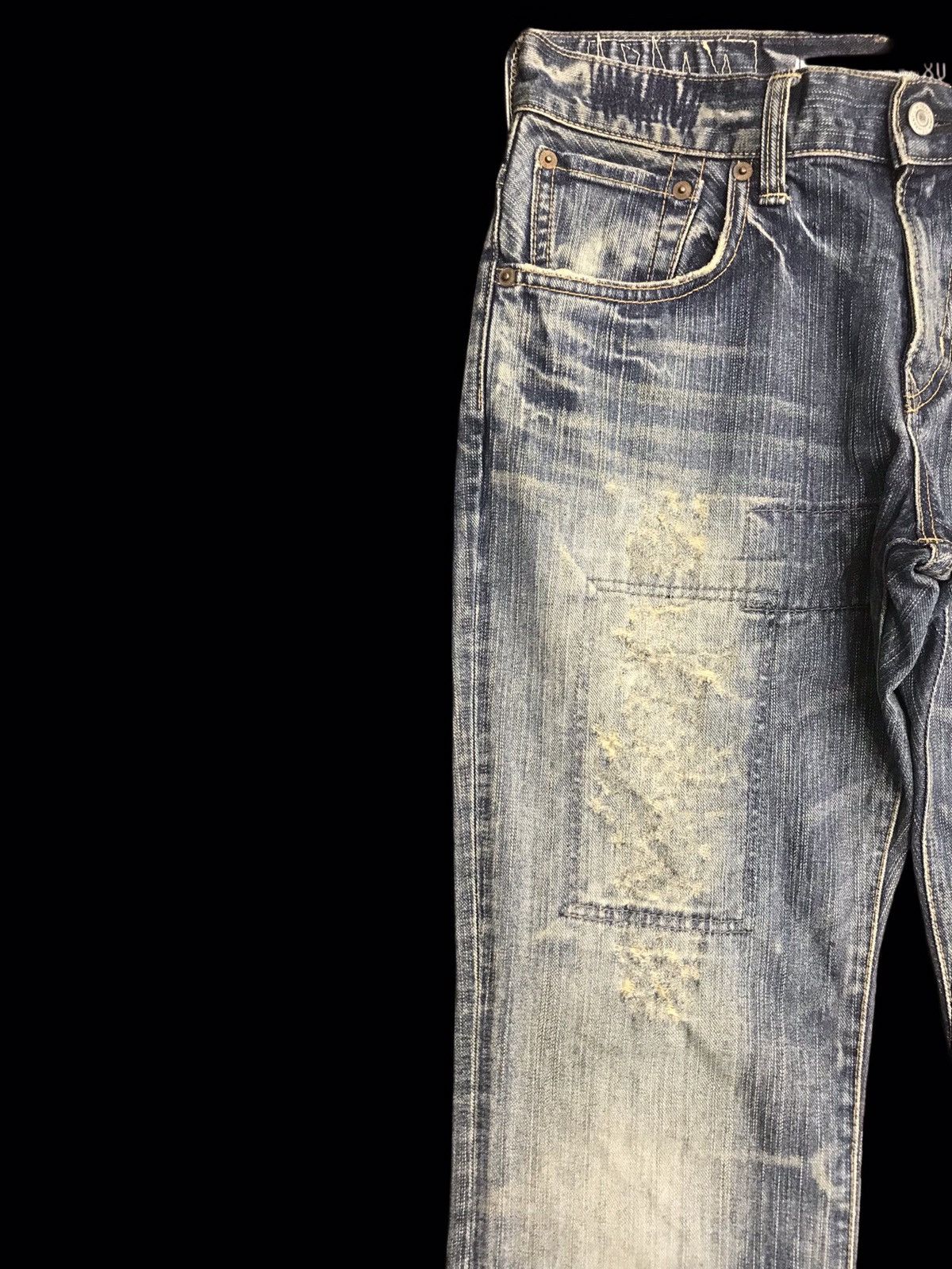 Edwin × Versace 💥FLARE💥 EDWIN DISTRESSED DENIM F48 Size US 31 - 4 Thumbnail