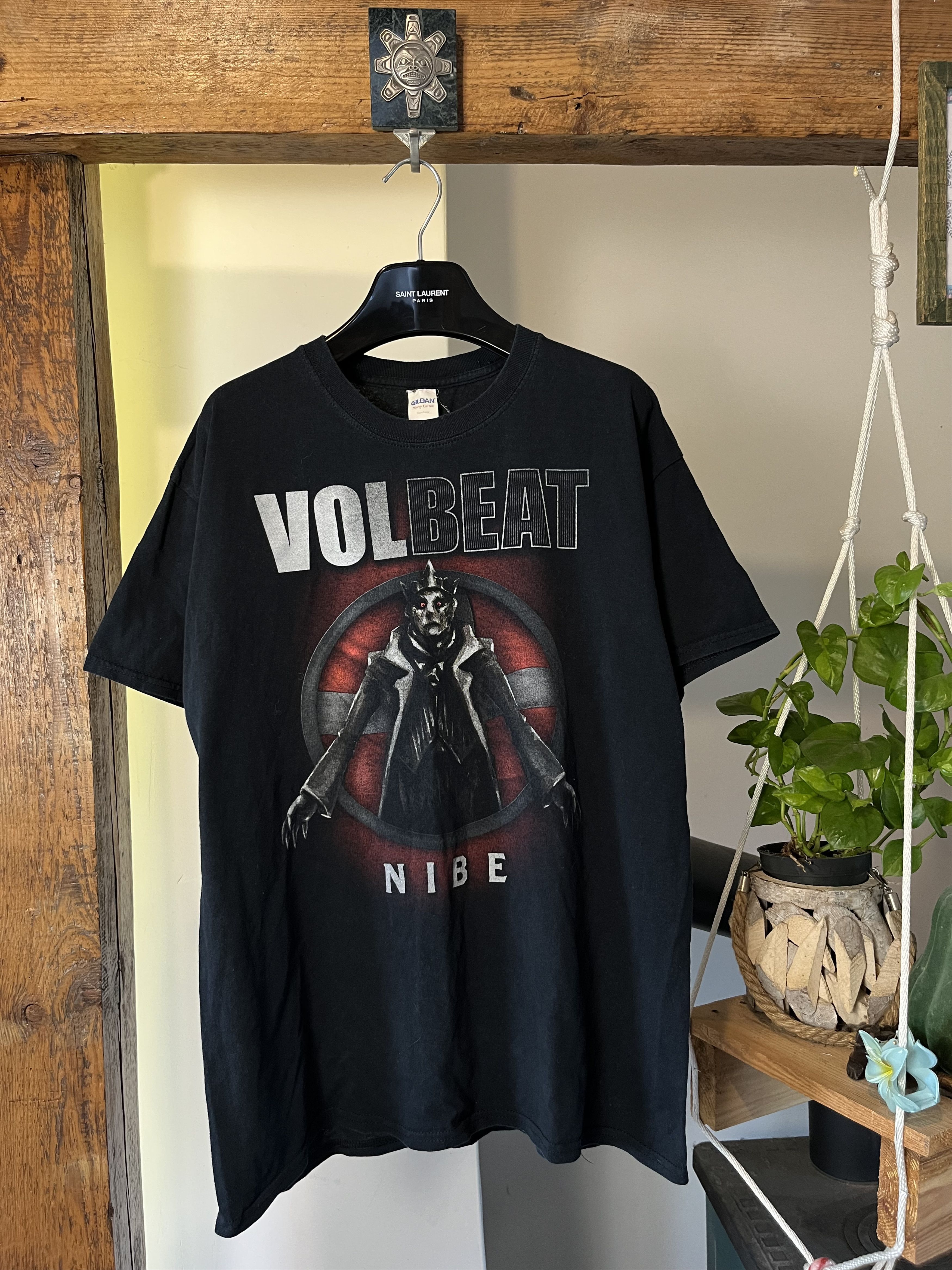 Band Tees × Vintage Vintage Volbeat Nibe Rock Metal Size US L / EU 52-54 / 3 - 1 Thumbnail