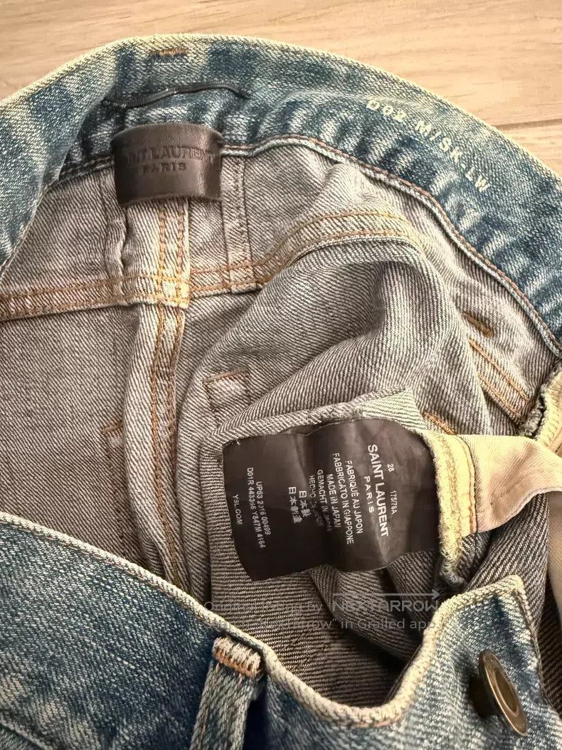 Saint Laurent Paris #REF! Size US 28 / EU 44 - 4 Thumbnail