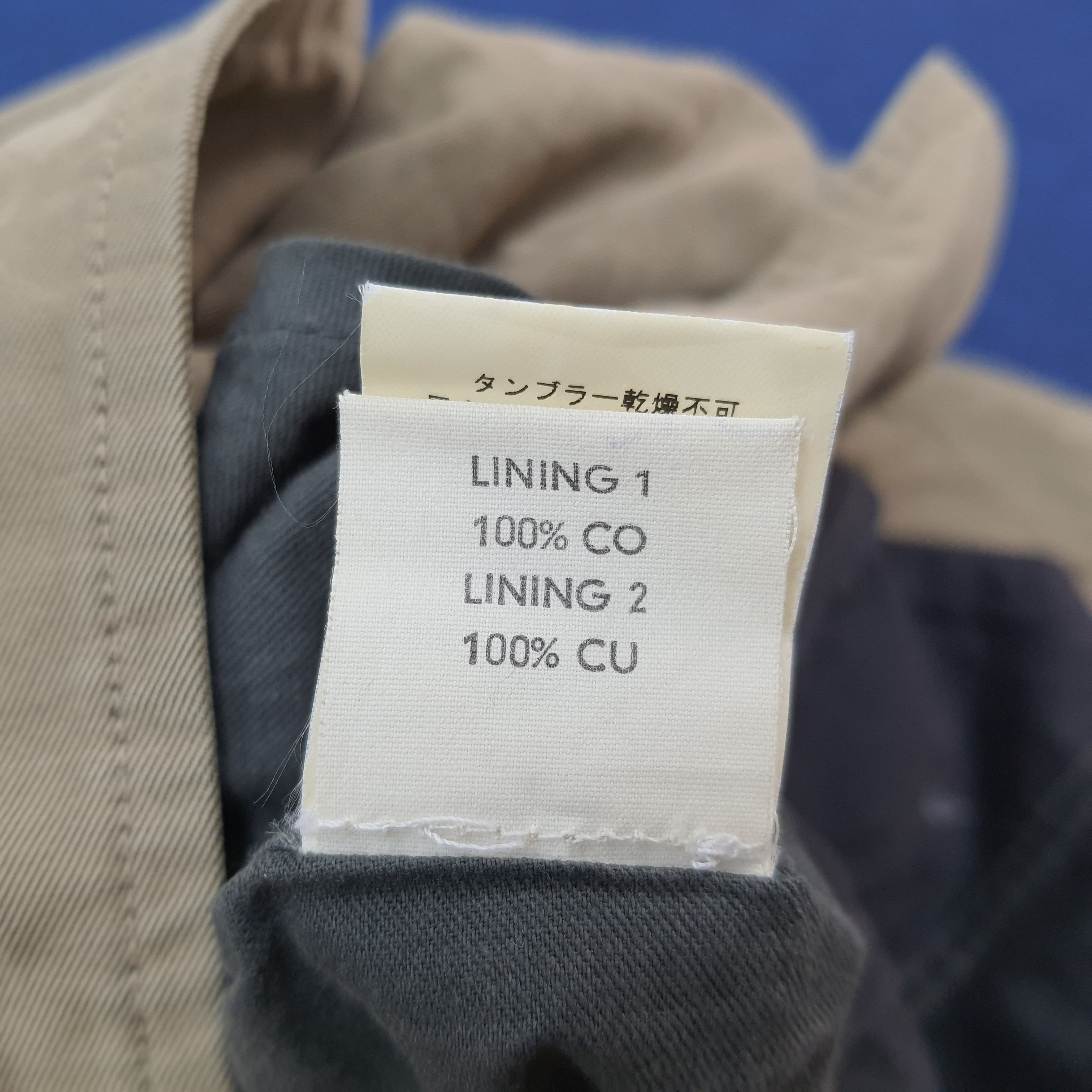 Designer Vintage Vetements Classiques Trench Jacket C242N24 Size US M / EU 48-50 / 2 - 8 Thumbnail