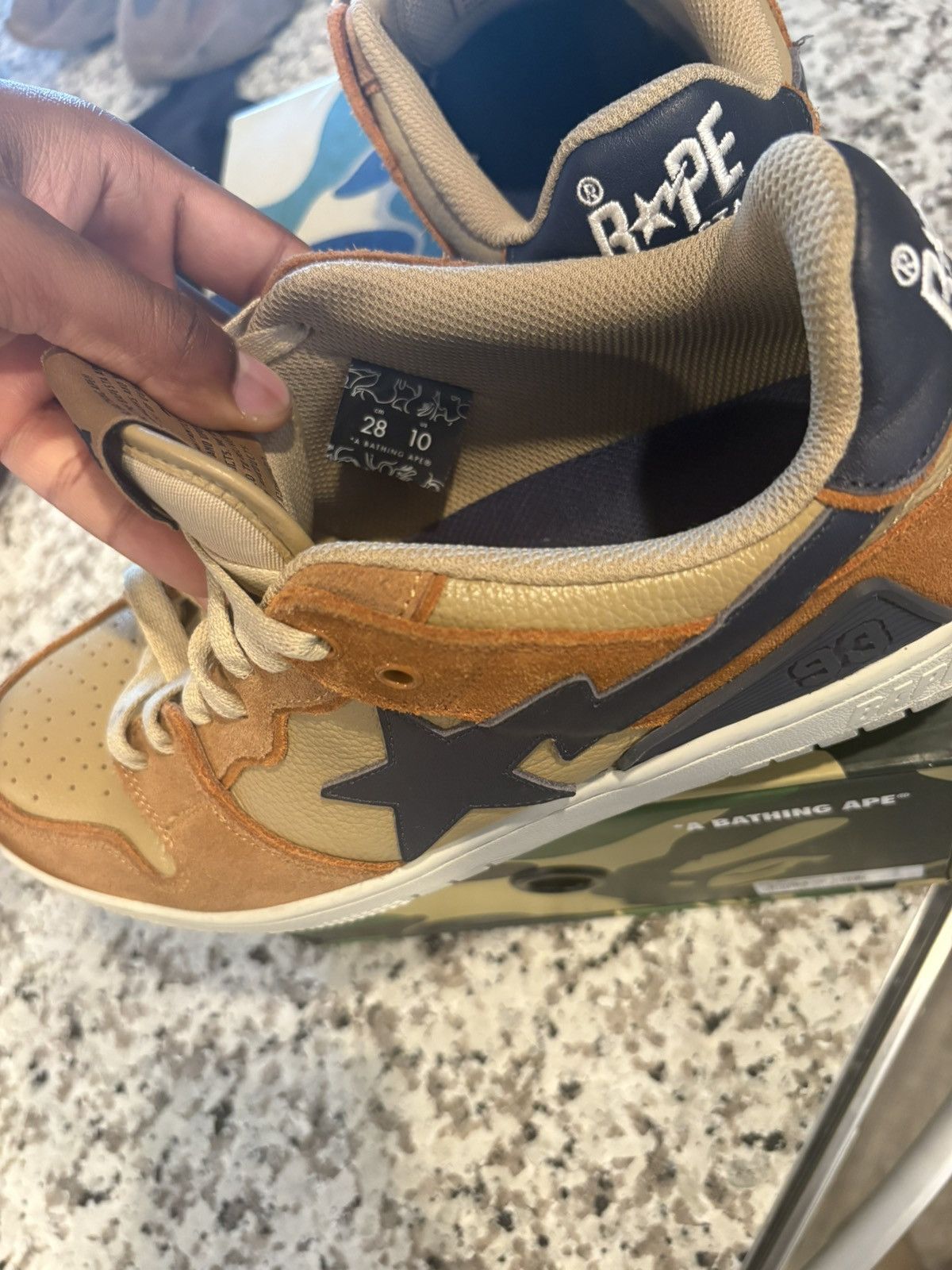 Bape Bapesta lows Size US 10 / EU 43 - 7 Thumbnail