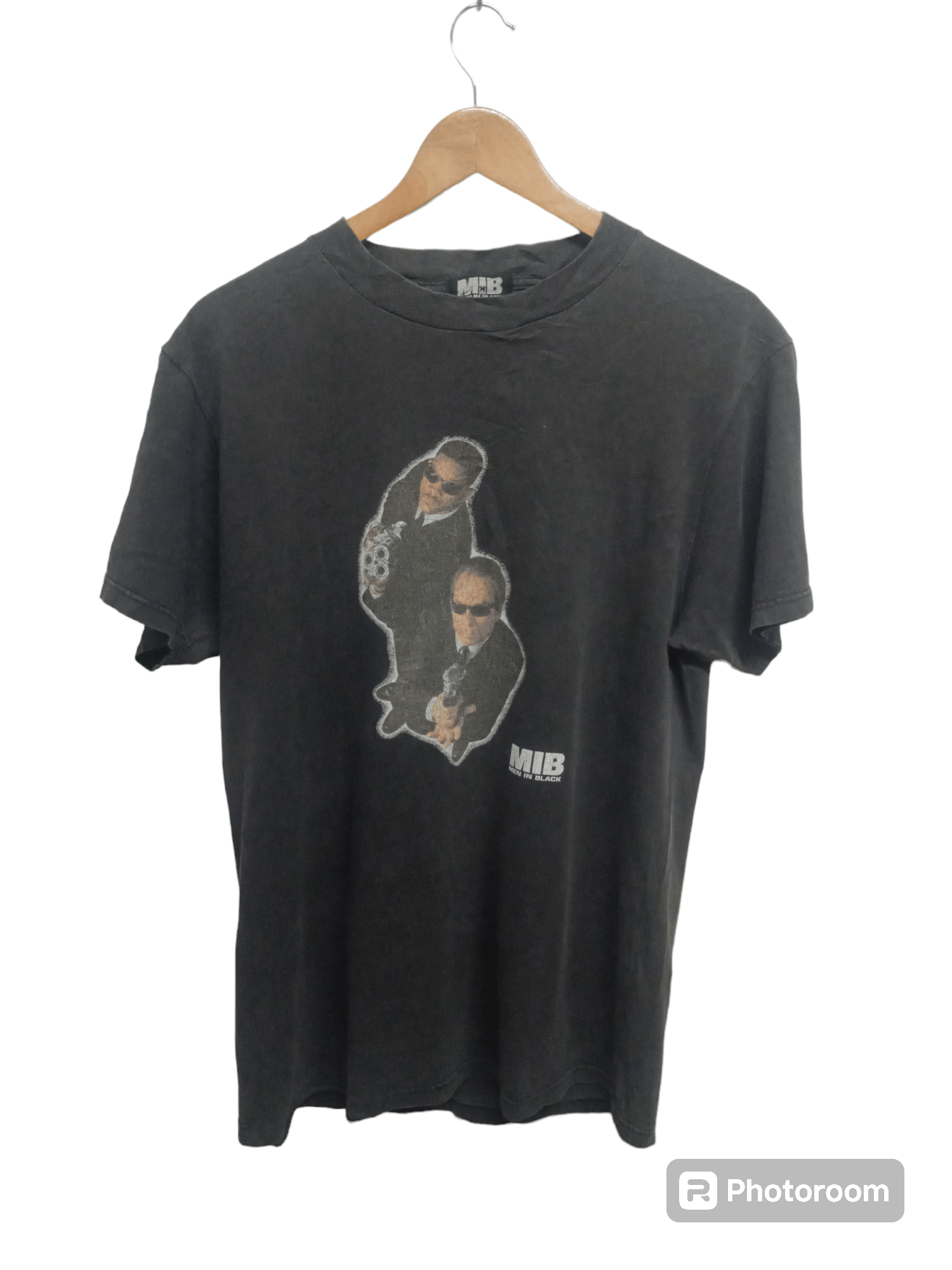 image of 90’S Vintage Men In Black Movie Promo T-Shirt (Size Medium)