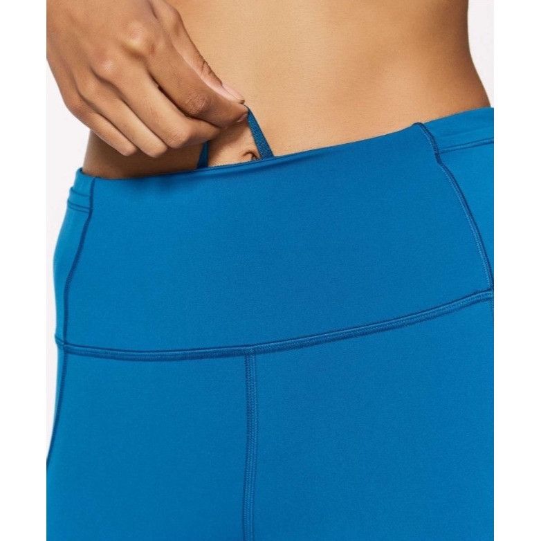 Lululemon Lululemon Fast & Free 7/8 Tight II *Nulux 25"Nile Blue Size Size 28" / US 6 / IT 42 - 11 Thumbnail