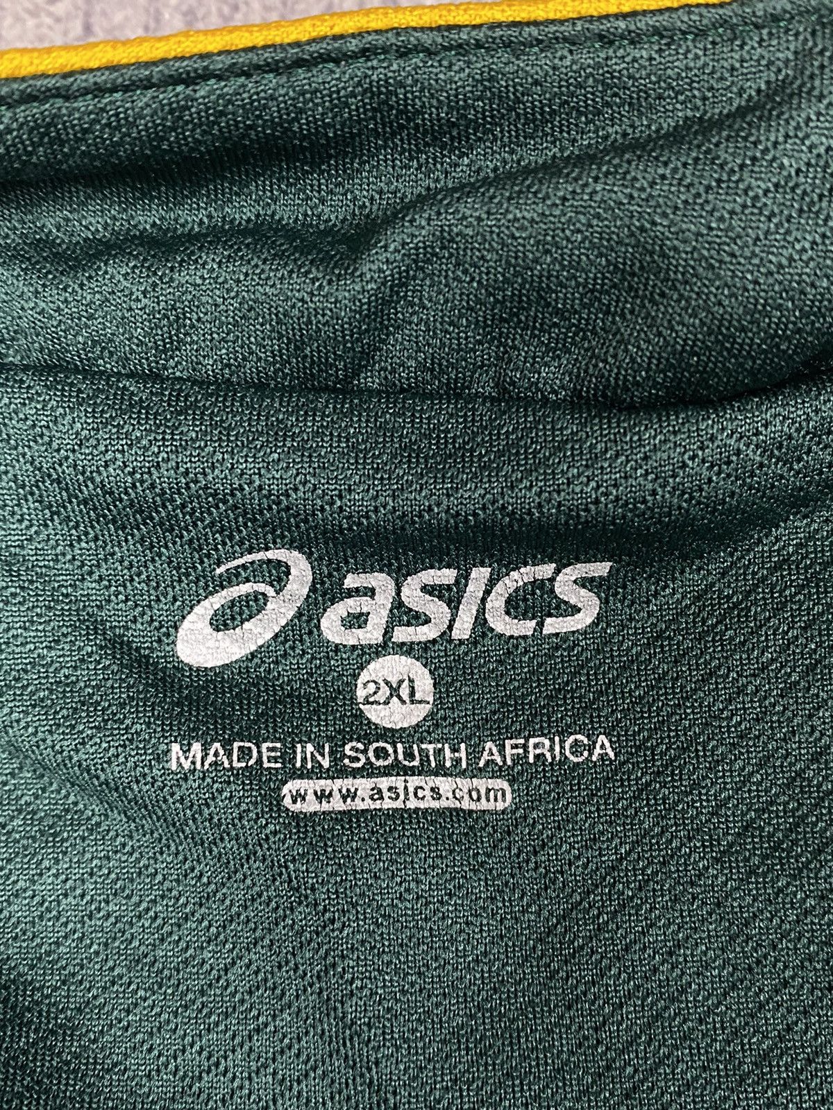 Asics × Vintage Vintage Asics South Africa Rugby Jersey Size US XXL / EU 58 / 5 - 10 Thumbnail