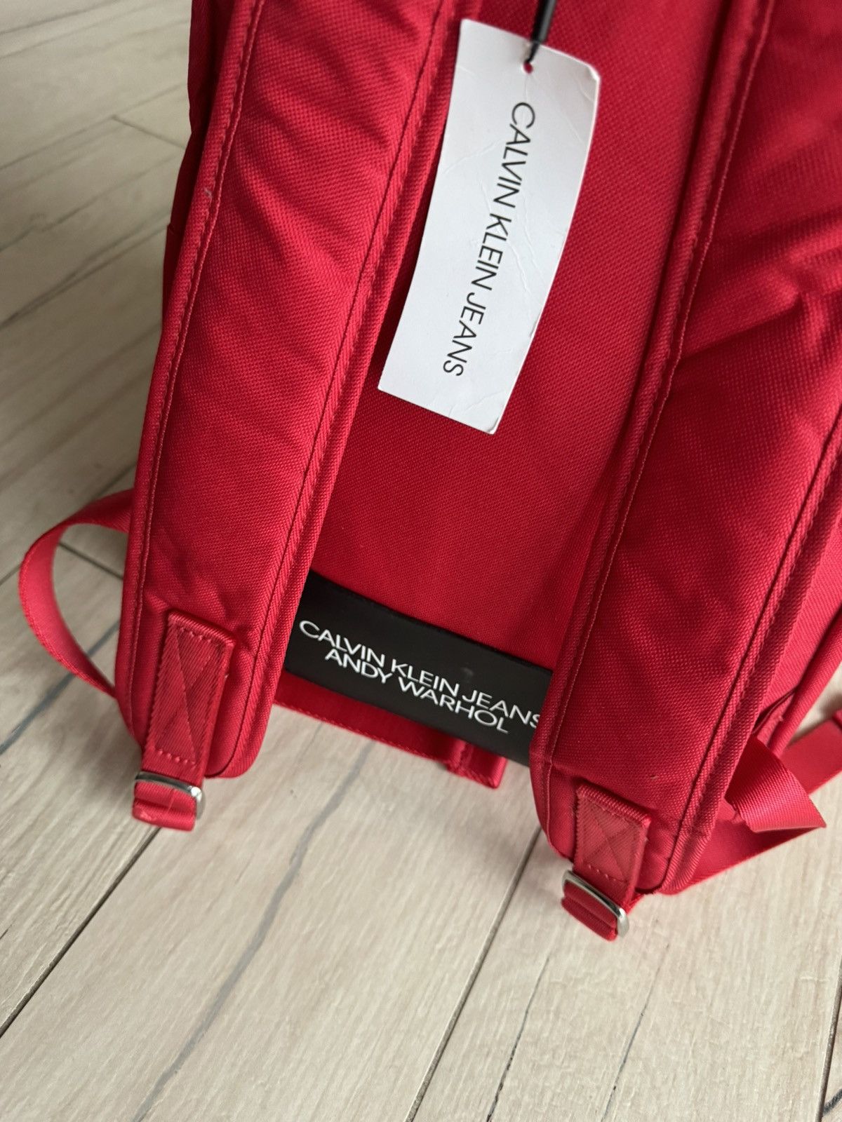 Calvin Klein 205W39NYC DSWT! Calvin Klein X Andy Warhol Rodeo Red Backpack Size ONE SIZE - 5 Thumbnail