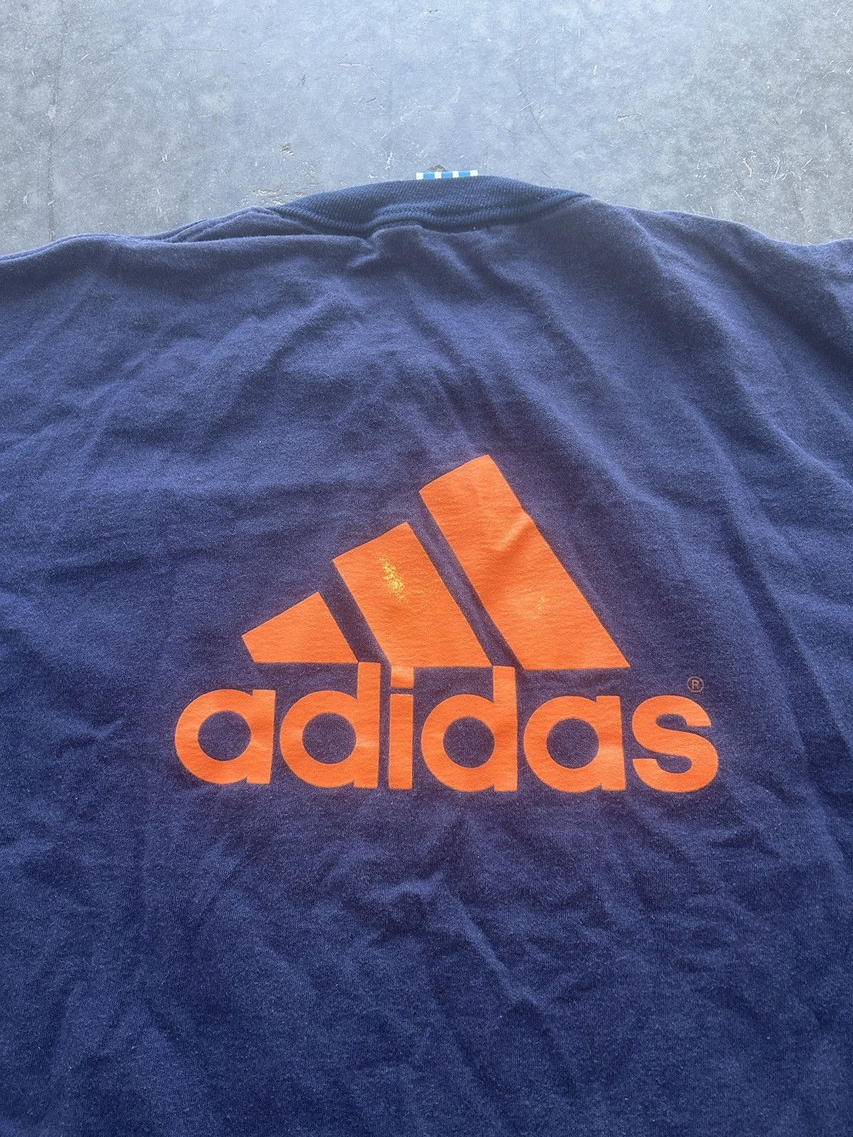 Adidas × Vintage Vintage 90s Adidas University of Virginia Soccer Tee Size US XL / EU 56 / 4 - 5 Thumbnail