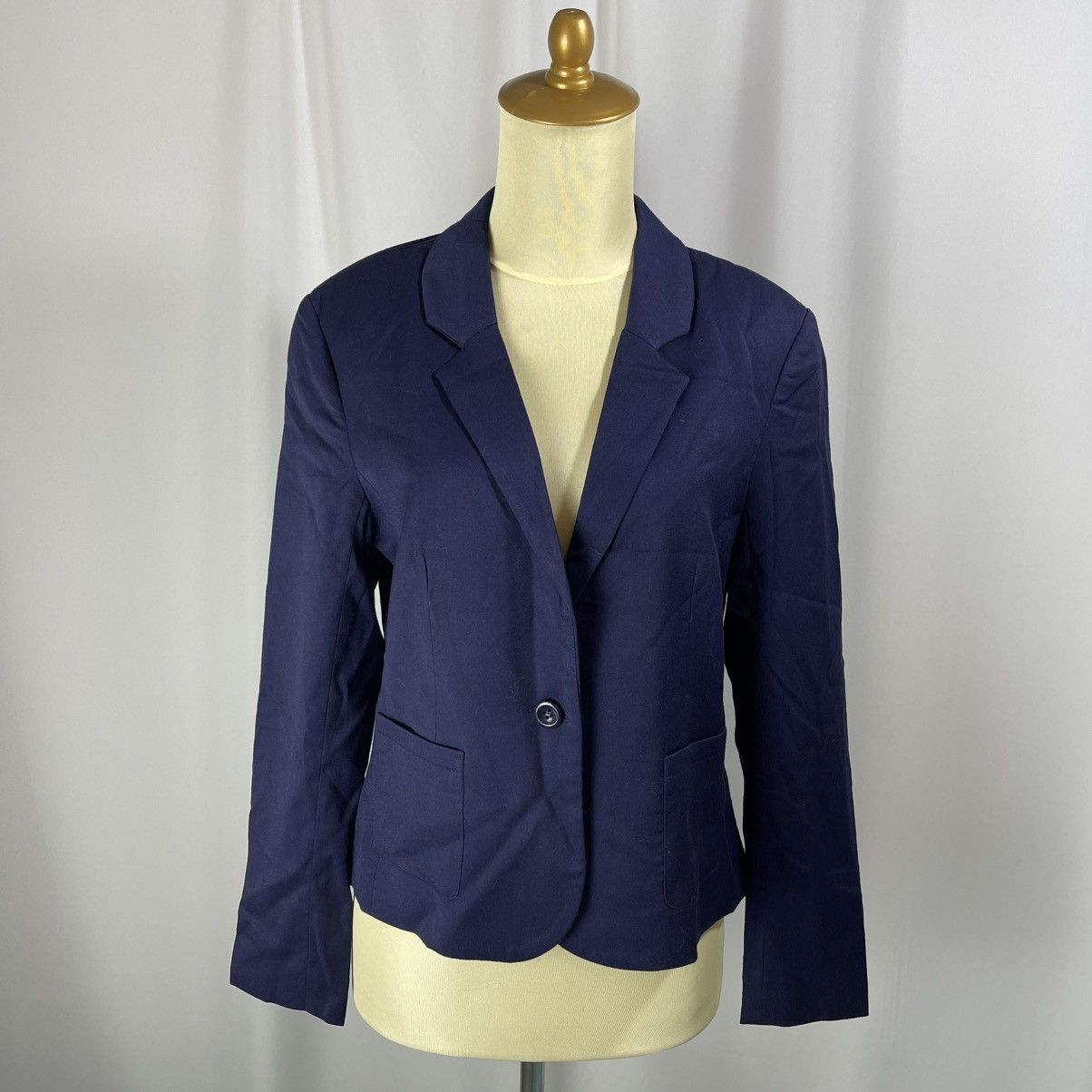 Divided × H&M DIVIDED Women's Navy Blazer Size XL / US 12-14 / IT 48-50 - 3 Thumbnail