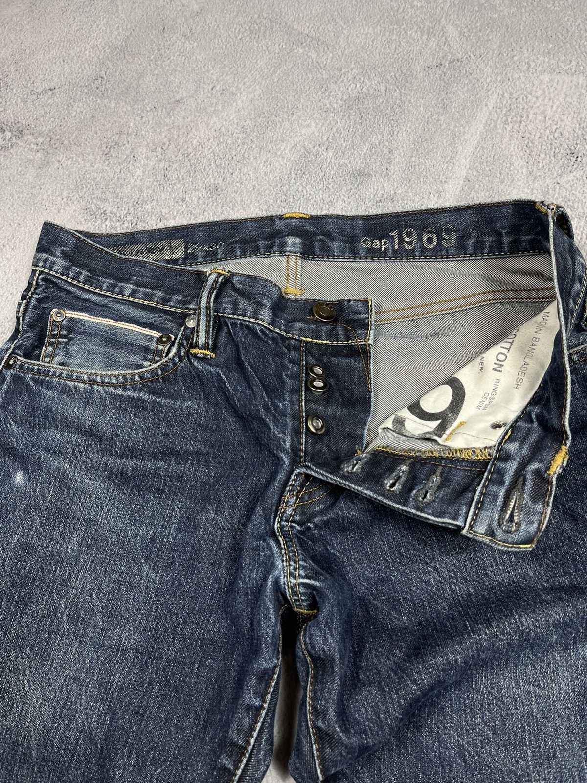 Gap × Vintage Vintage Gap Japanese denim trousers streetwear size 29 Size US 29 - 7 Thumbnail