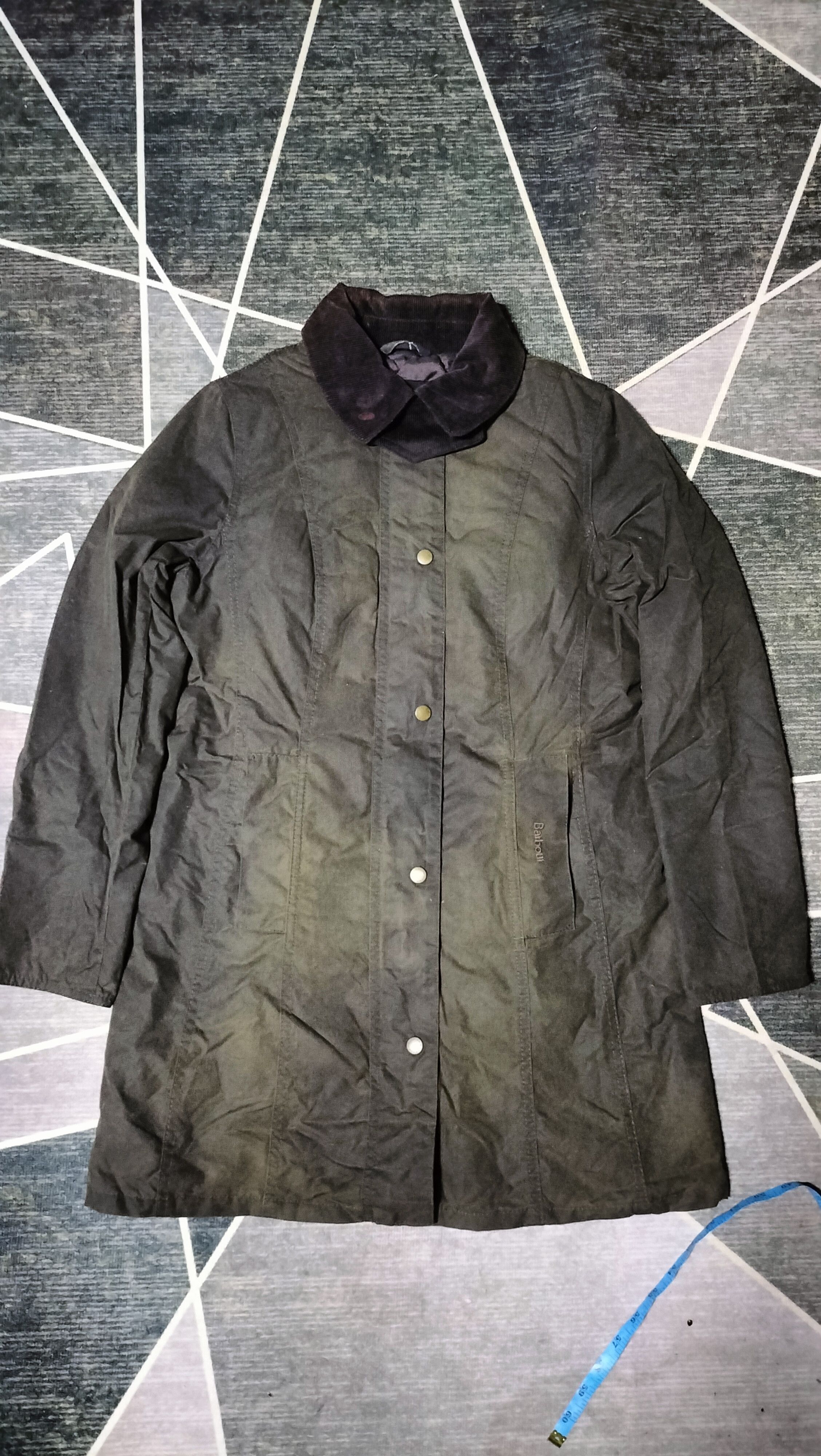 Barbour Vintage Barbour Rider Trench Coat Leather Suede Windbreaker Size S / US 4 / IT 40 - 1 Thumbnail