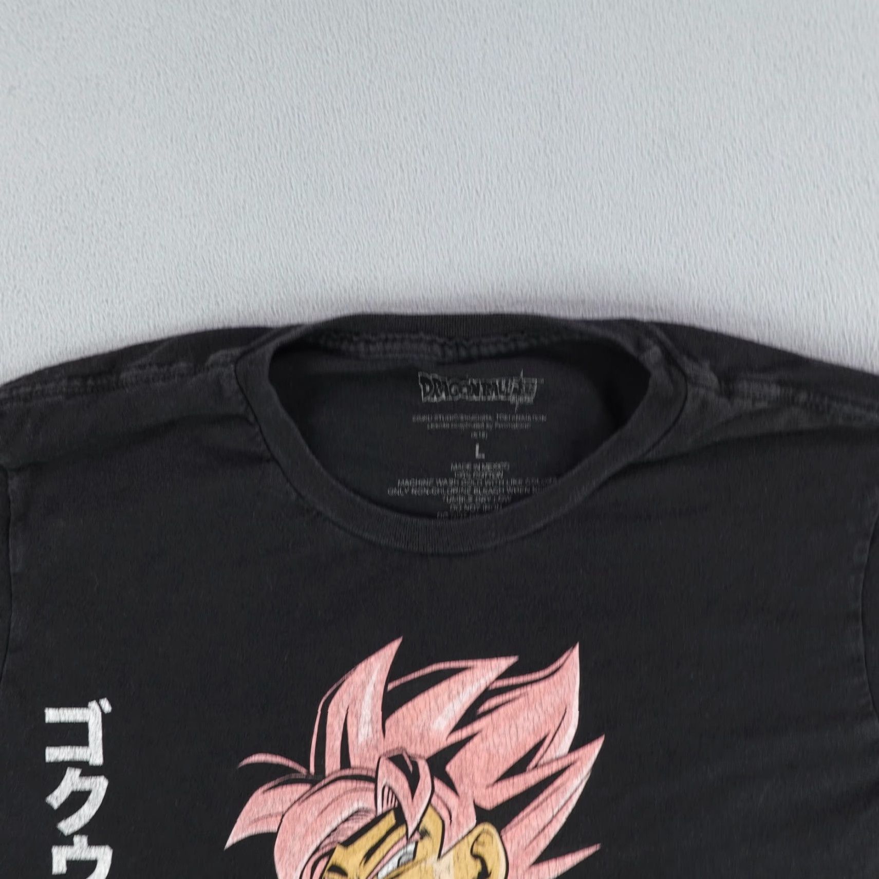 Vintage VINTAGE Dragon Ball Z Shirt Mens Large Black Goku Super Saiyan Anime Kakarot Graphic Tee, 90s Style, Men’s L Size US L / EU 52-54 / 3 - 2 Thumbnail
