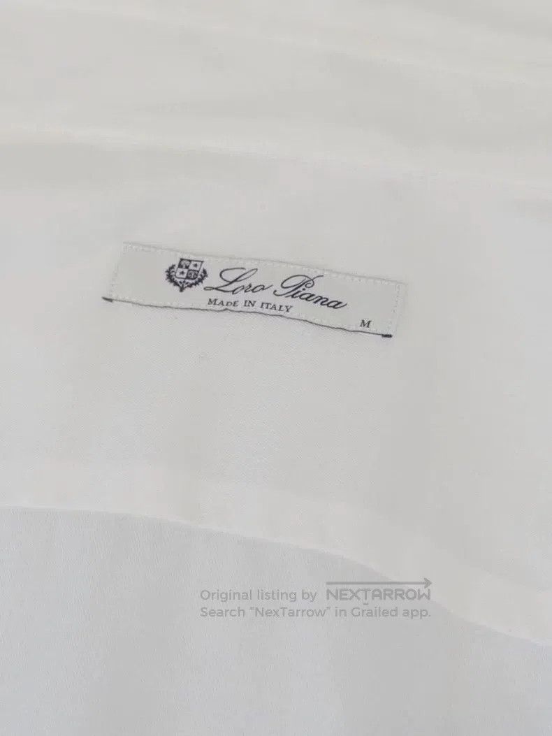 Loro Piana LORO PIANA Classic white shirt Size US M / EU 48-50 / 2 - 5 Thumbnail