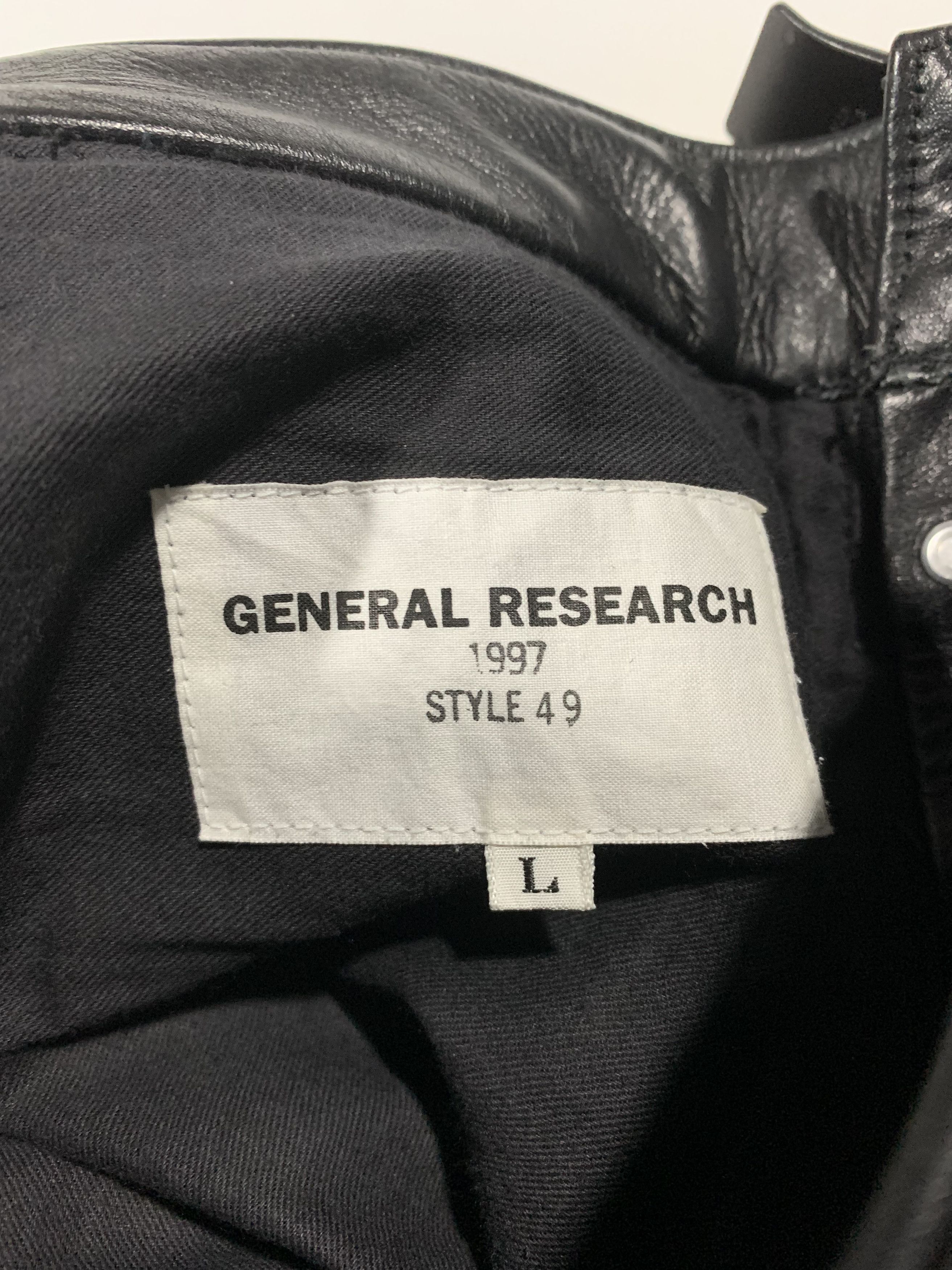 General Research AW98 Leather Motocross Pants Size US 30 / EU 46 - 3 Thumbnail