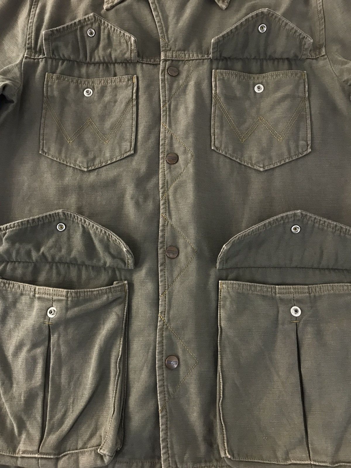 Vintage × Wrangler Vintage Wrangler WrangeCoat Snap Button Up Pocket Size US L / EU 52-54 / 3 - 7 Thumbnail