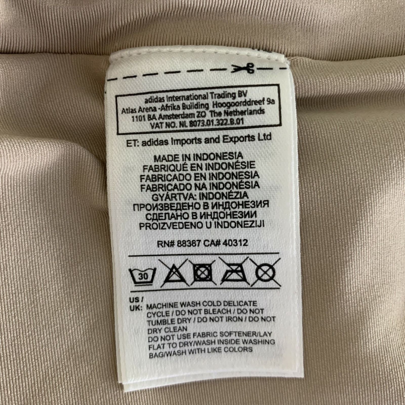 Stella McCartney STELLA McCARTNEY Size XS Tan Nylon Spandex Runner Shorts Size 25" / US 0 / IT 36 - 4 Thumbnail