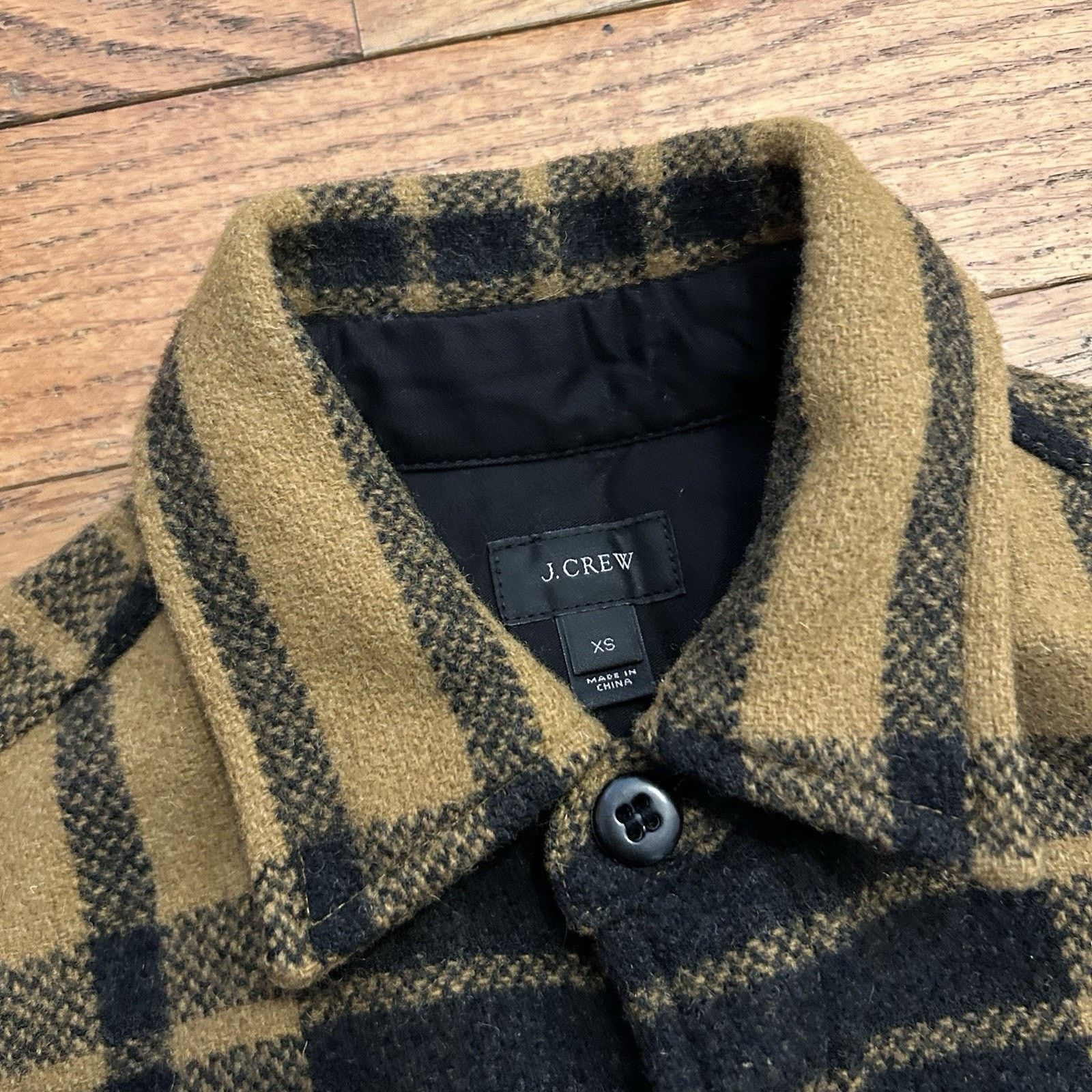 J.Crew J Crew The Overshirt Wool Plaid CPO Board Button Up Shirt XS Size US XS / EU 42 / 0 - 3 Thumbnail