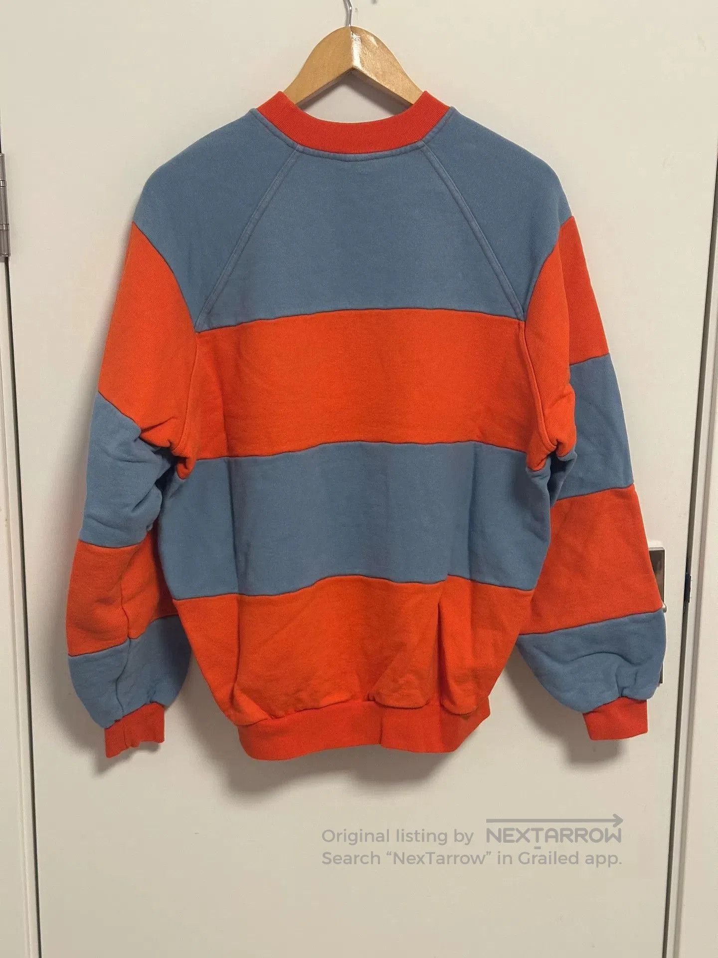 Sunnei SUNNEI Blue Orange Striped Sweatshirt. Size US S / EU 44-46 / 1 - 4 Thumbnail