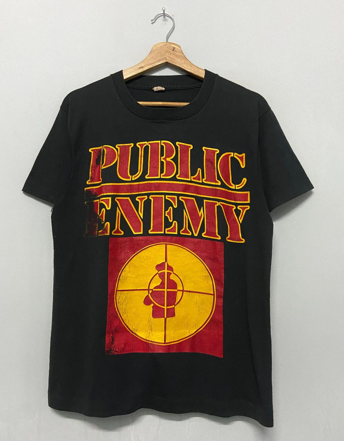 Band Tees × Vintage Vintage 80s public enemy Size US M / EU 48-50 / 2 - 2 Thumbnail