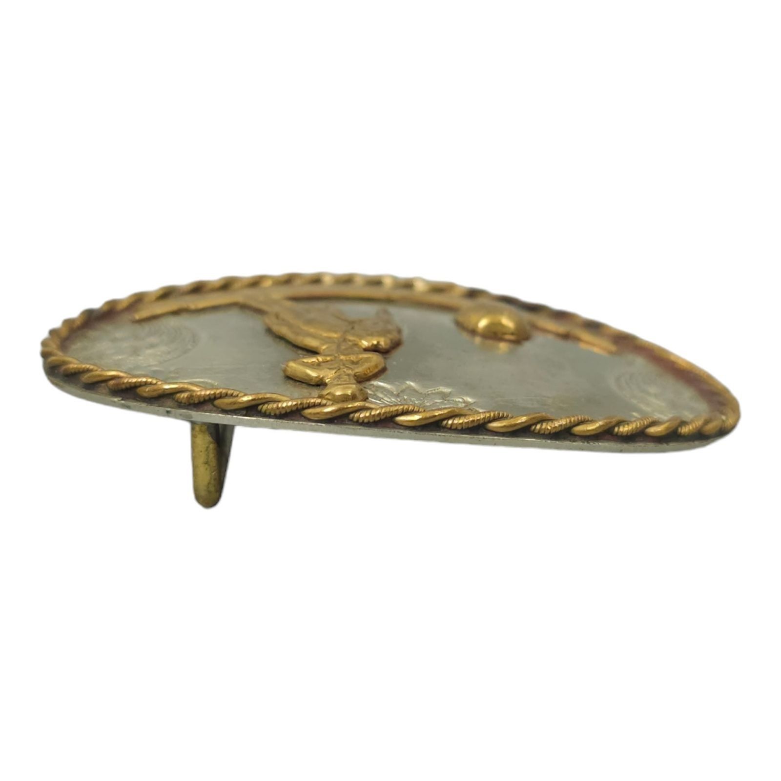 Other Western Barrel Racing Rodeo Vintage Cowboy Belt Buckle Size ONE SIZE - 5 Thumbnail