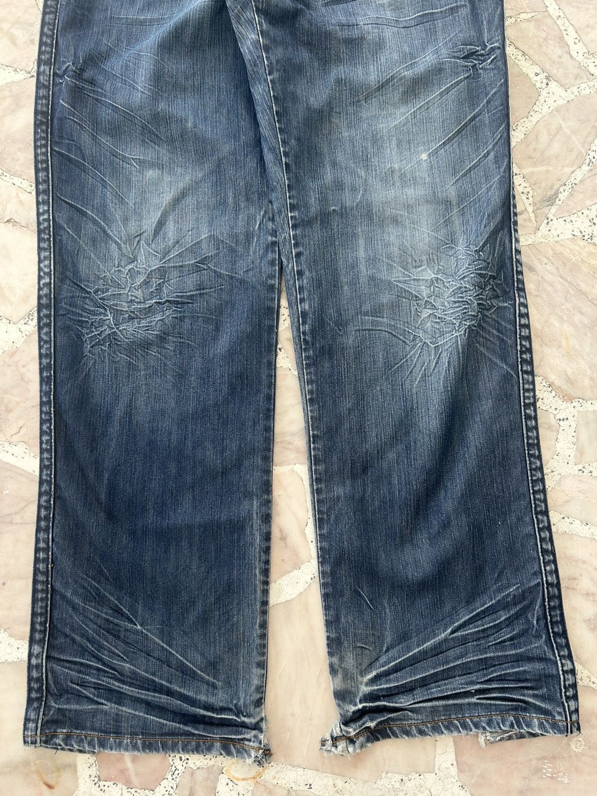 Marithe + Francois Girbaud Le Jean De 2000’ Baggy Denim Size US 35 - 3 Thumbnail