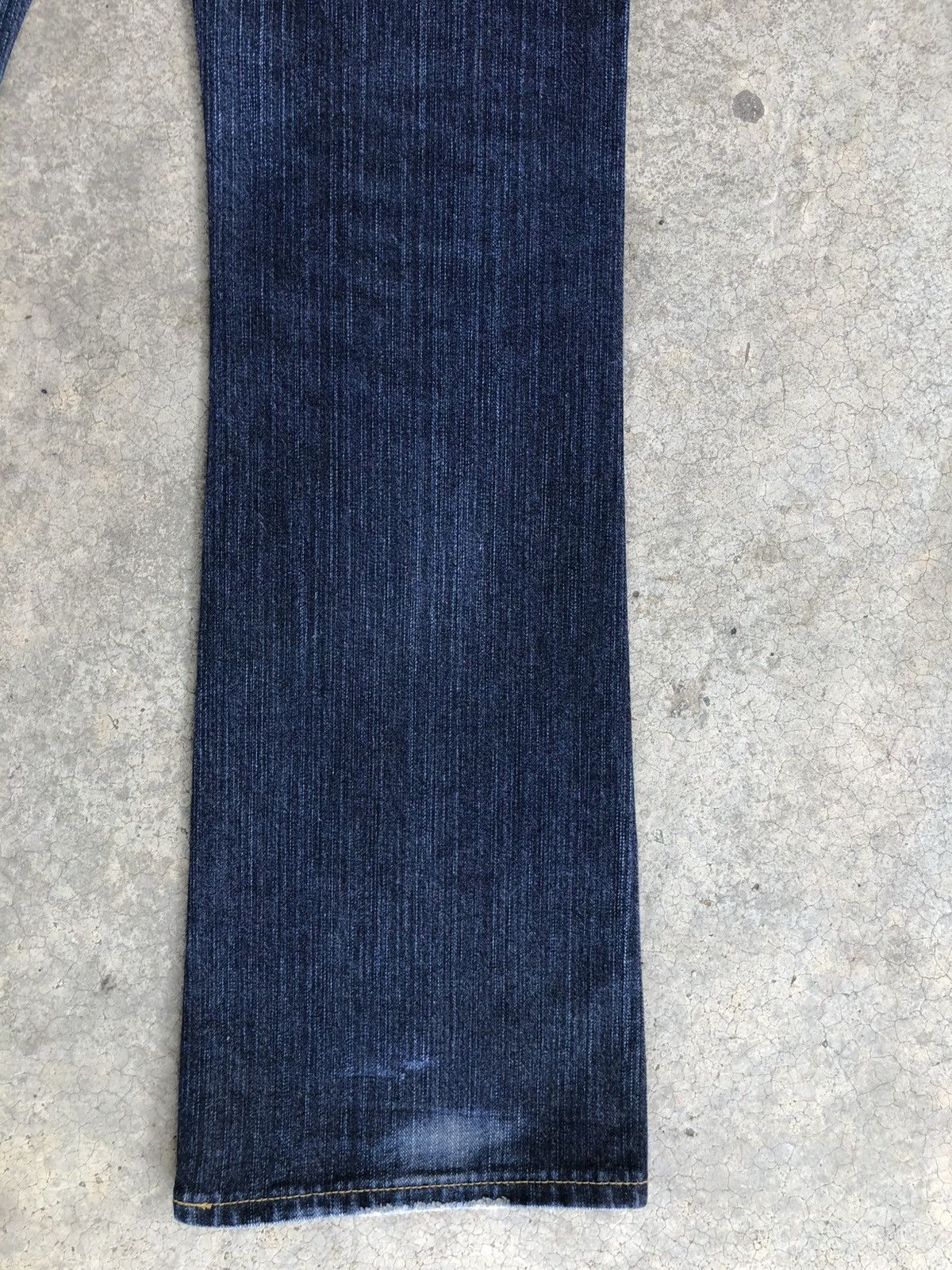 If Six Was Nine Japanese Edwin Exclusive Vintage Flared Jeans Distressed Size US 30 / EU 46 - 12 Thumbnail