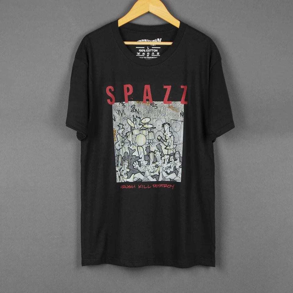 Japanese Brand Spazz T-shirt Crush Kill Destroy Size US L / EU 52-54 / 3 - 1 Thumbnail