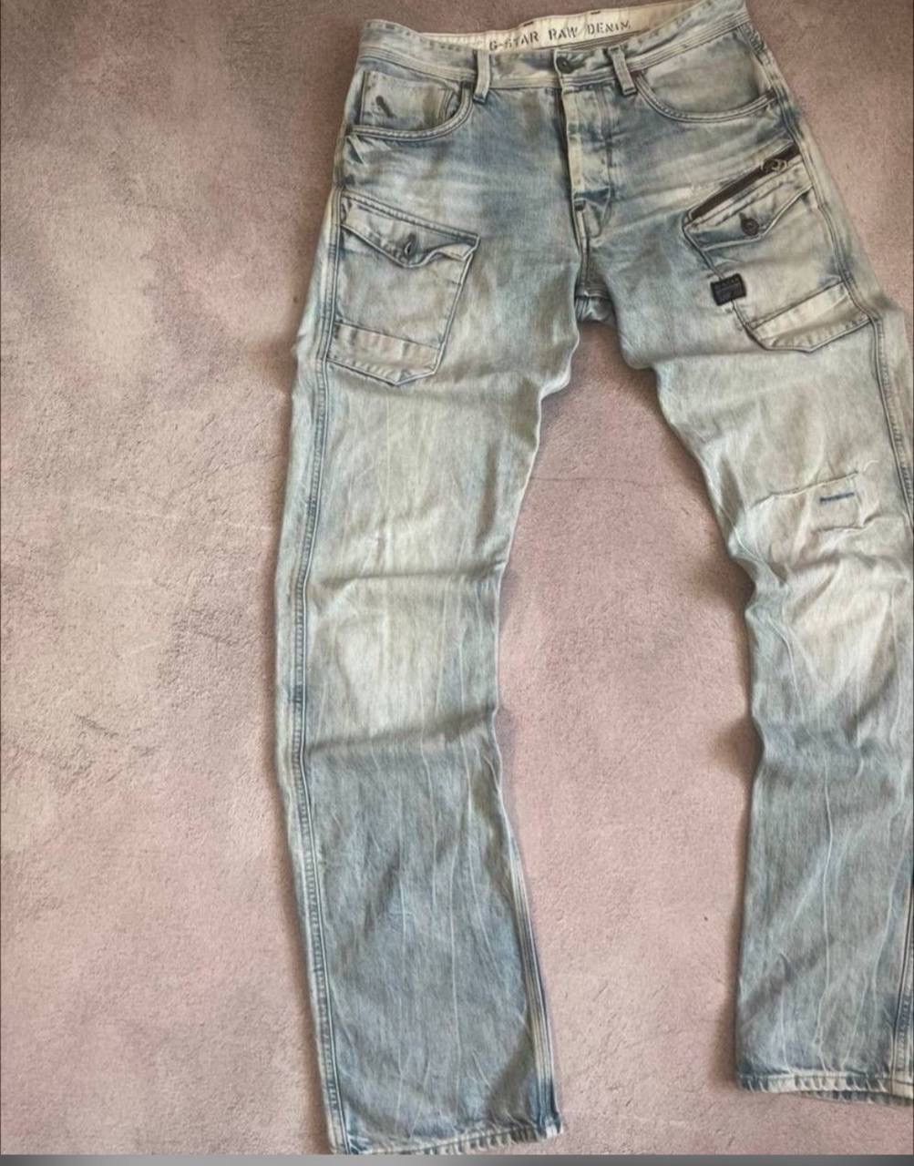 G-Star G STAR Cargo faded vintage avant garde y2k pants Size US 33 - 4 Thumbnail