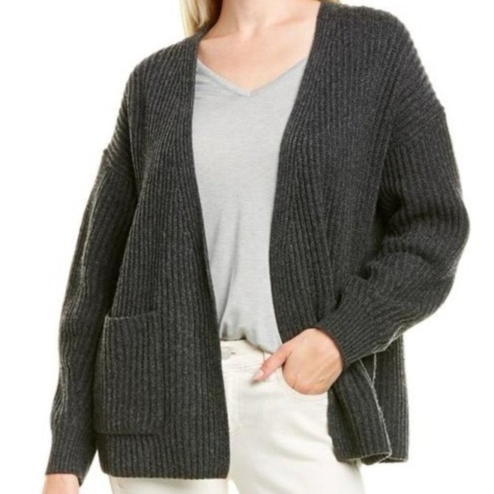 Madewell Madewell Redford Merino Wool Cardigan Sweater Womens Large Size L / US 10 / IT 46 - 1 Thumbnail