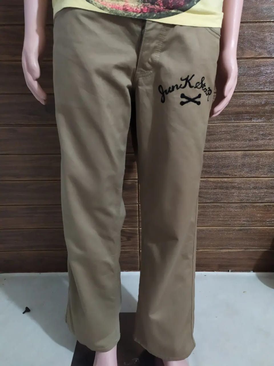 Japanese Brand Embroidery Prayed Marie Junk Star Tokyo Japan Straight Pant Size US 33 - 14 Thumbnail