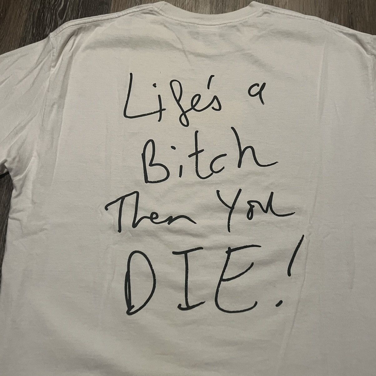 Damien Hirst × Supreme Supreme Damien Hirst Box Logo Tee life’s a bitch t shirt Size US XL / EU 56 / 4 - 16 Thumbnail