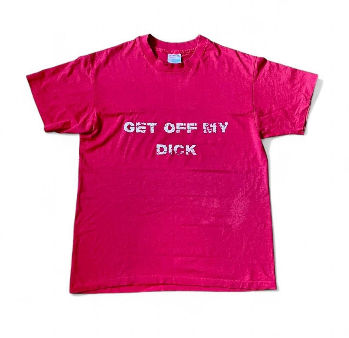 Band Tees VINTAGE 90S SEXY TEE GET OFF MY DICK PENIS FUNNY PORNO STAR Size US L / EU 52-54 / 3 - 1 Thumbnail