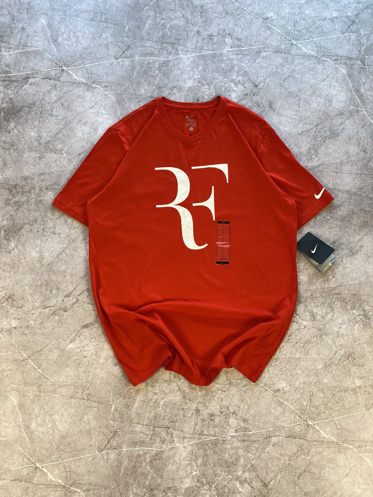 Nike New Vintage Nike Roger Federer RF 2010 Tennis T Shirt Rare Size US L / EU 52-54 / 3 - 2 Thumbnail