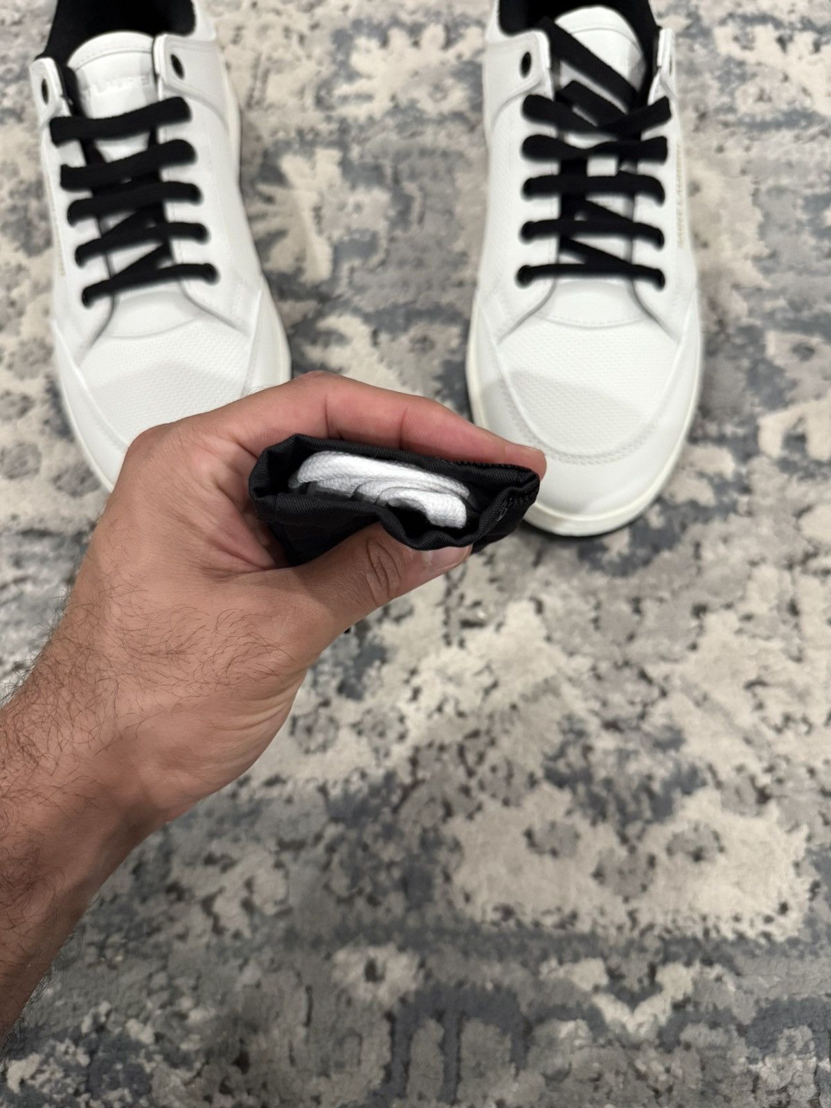 Yves Saint Laurent Saint Laurent Men’s SL/61 Low Top Sneakers Size 42 (US 9) Size US 9 / EU 42 - 9 Thumbnail