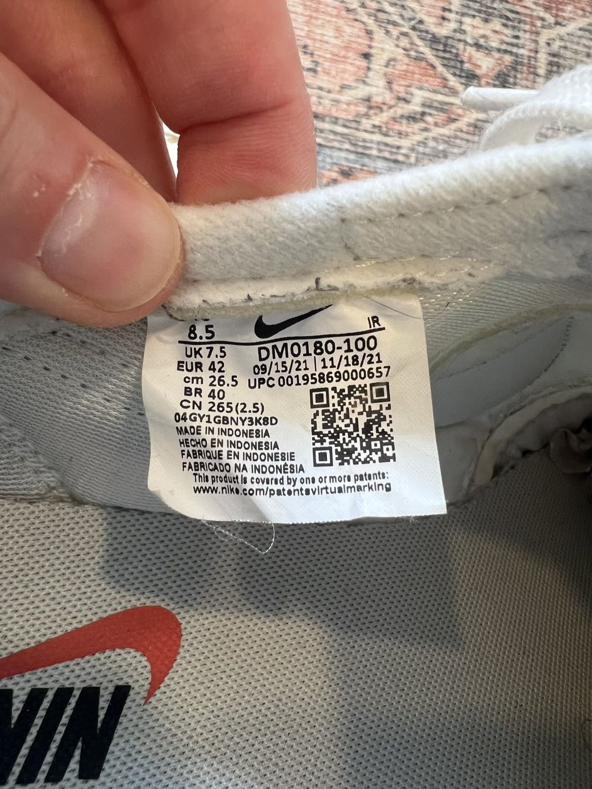 Nike Nike Waffle Trainer 2 SE - Size 8.5 Size US 8.5 / EU 41-42 - 6 Thumbnail