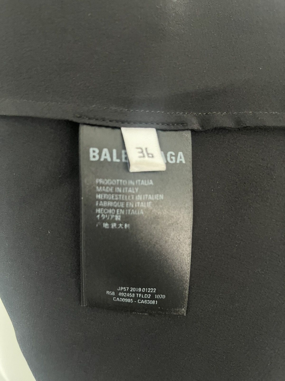 Balenciaga Balenciaga Fluid Blouse Size XS / US 0-2 / IT 36-38 - 6 Thumbnail