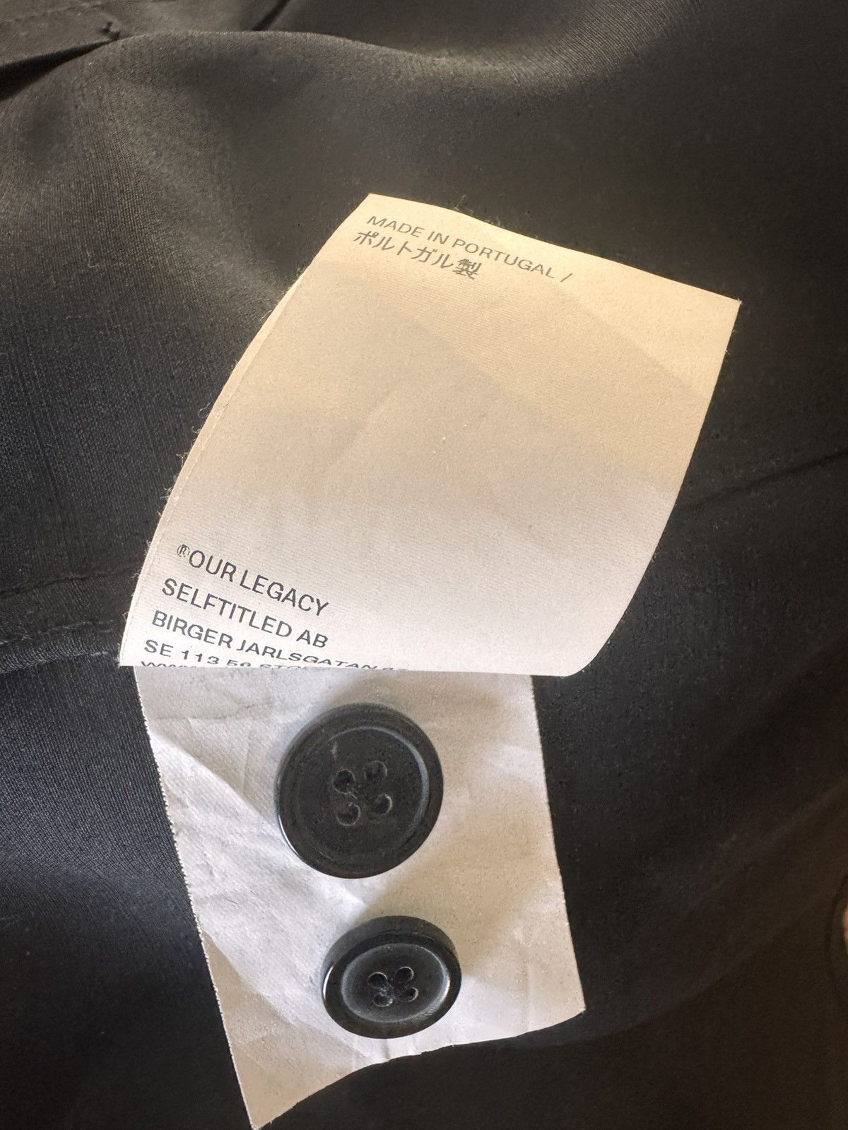 Our Legacy Our Legacy Welding Jacket Size US L / EU 52-54 / 3 - 8 Thumbnail