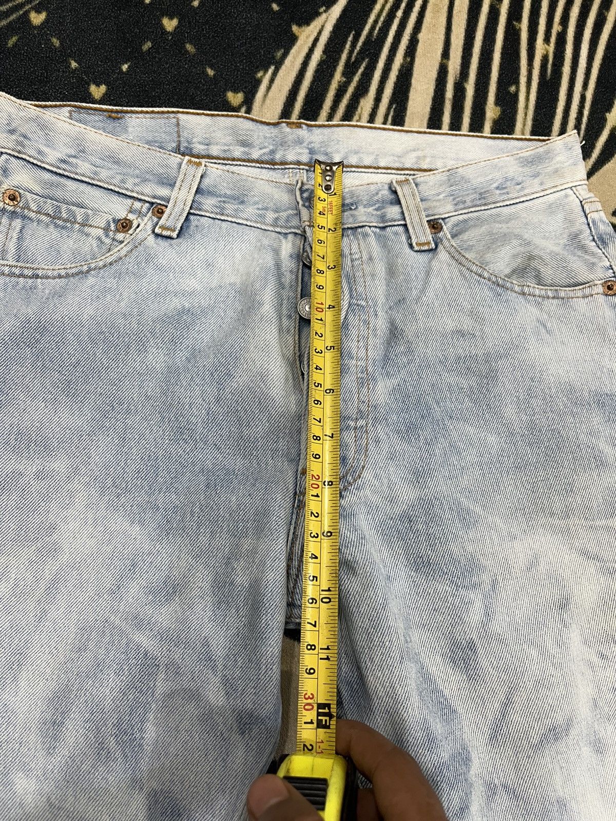Hysteric Glamour × Levi's × Vintage Vintage 501 Crazy Colour Denim Size US 31 - 12 Thumbnail