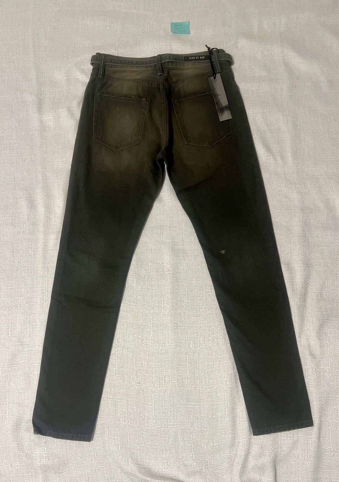 Fear of God Fear of God Six Collection Slim Fit Denim Jeans Size US 28 / EU 44 - 5 Thumbnail