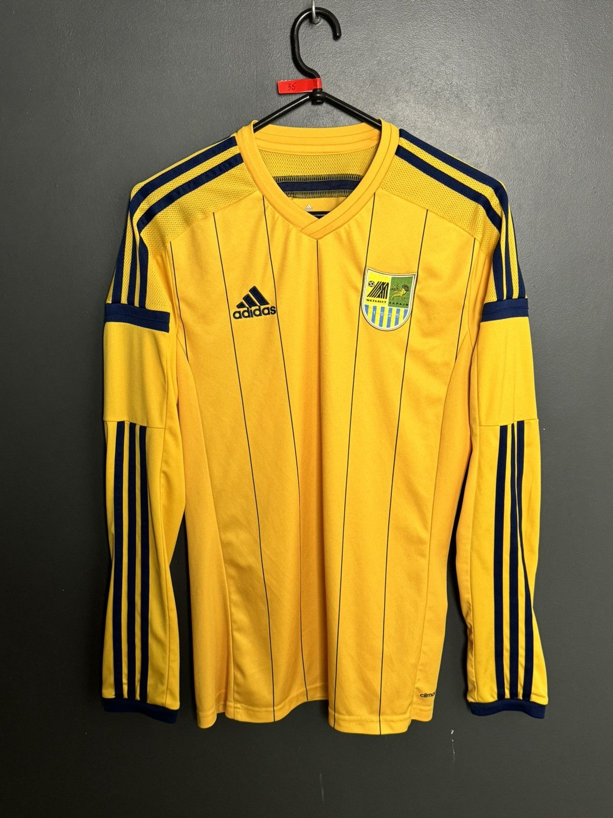 Adidas Metalist Kharkiv 14/15 Home Football Long Sleeve Jersey Size US S / EU 44-46 / 1 - 1 Thumbnail