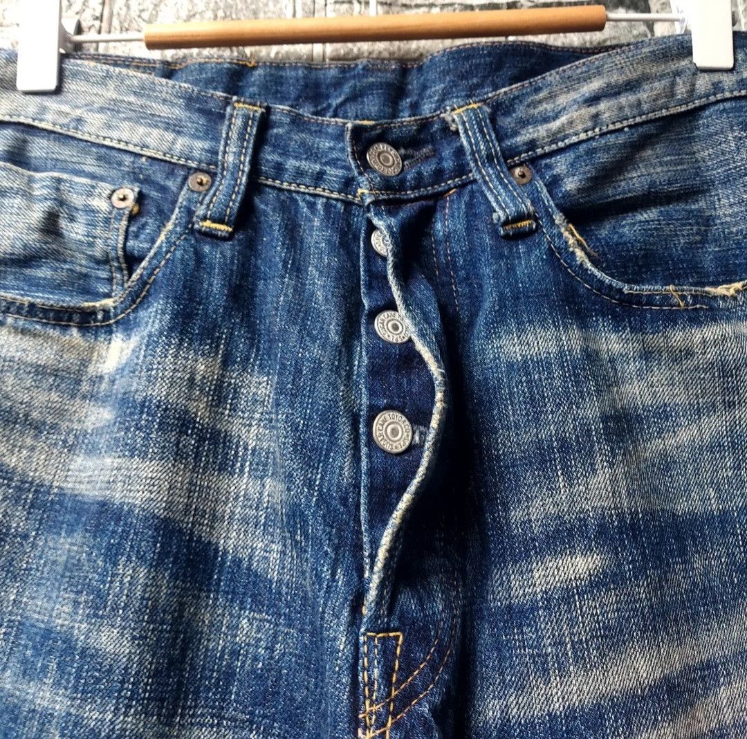 Japanese Brand Vtg SUGAR CANE Hawaii Aloha Denim Selvedge Jeans Size US 32 / EU 48 - 14 Thumbnail