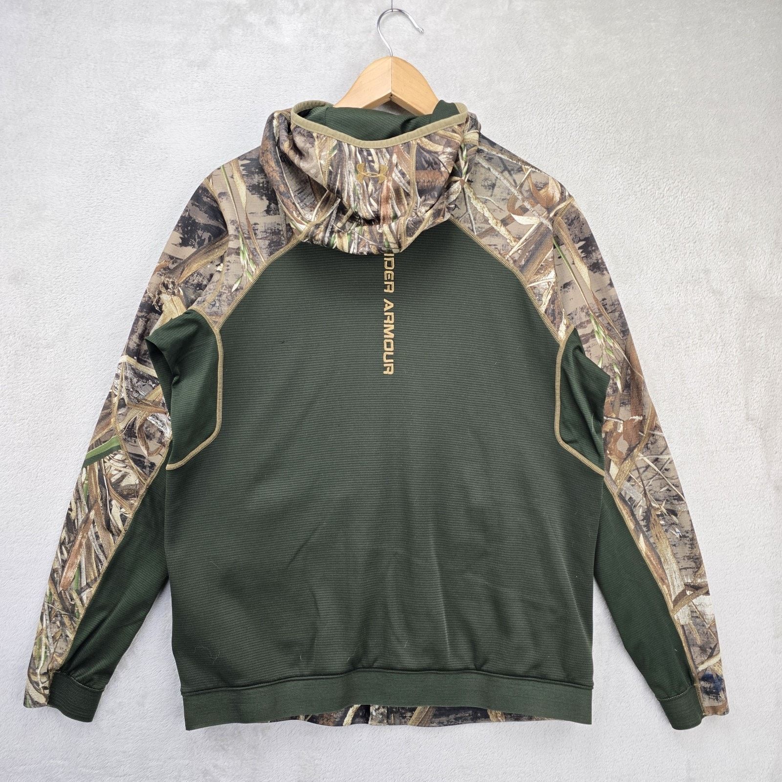 Under Armour Under Armour Camo Realtree Max-5 Zip Up Hoodie Mens Medium Size US M / EU 48-50 / 2 - 11 Thumbnail