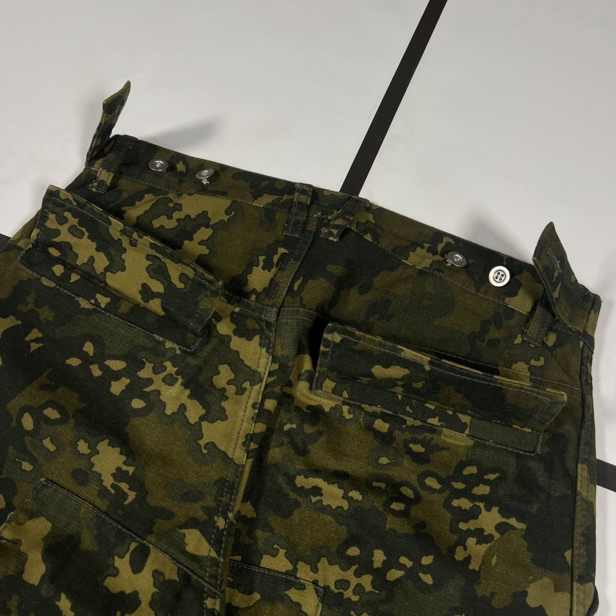 PPFM |[ 2002 PPFM Camo Multi-Pocket Cargo Trousers ]| Size US 30 / EU 46 - 11 Thumbnail