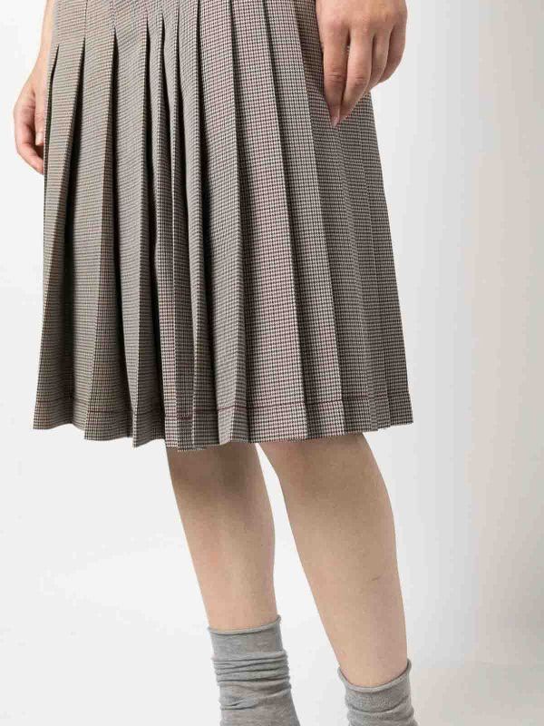 Marni o1y1125 Midi Skirt in Gray Size 28" / US 6 / IT 42 - 3 Thumbnail