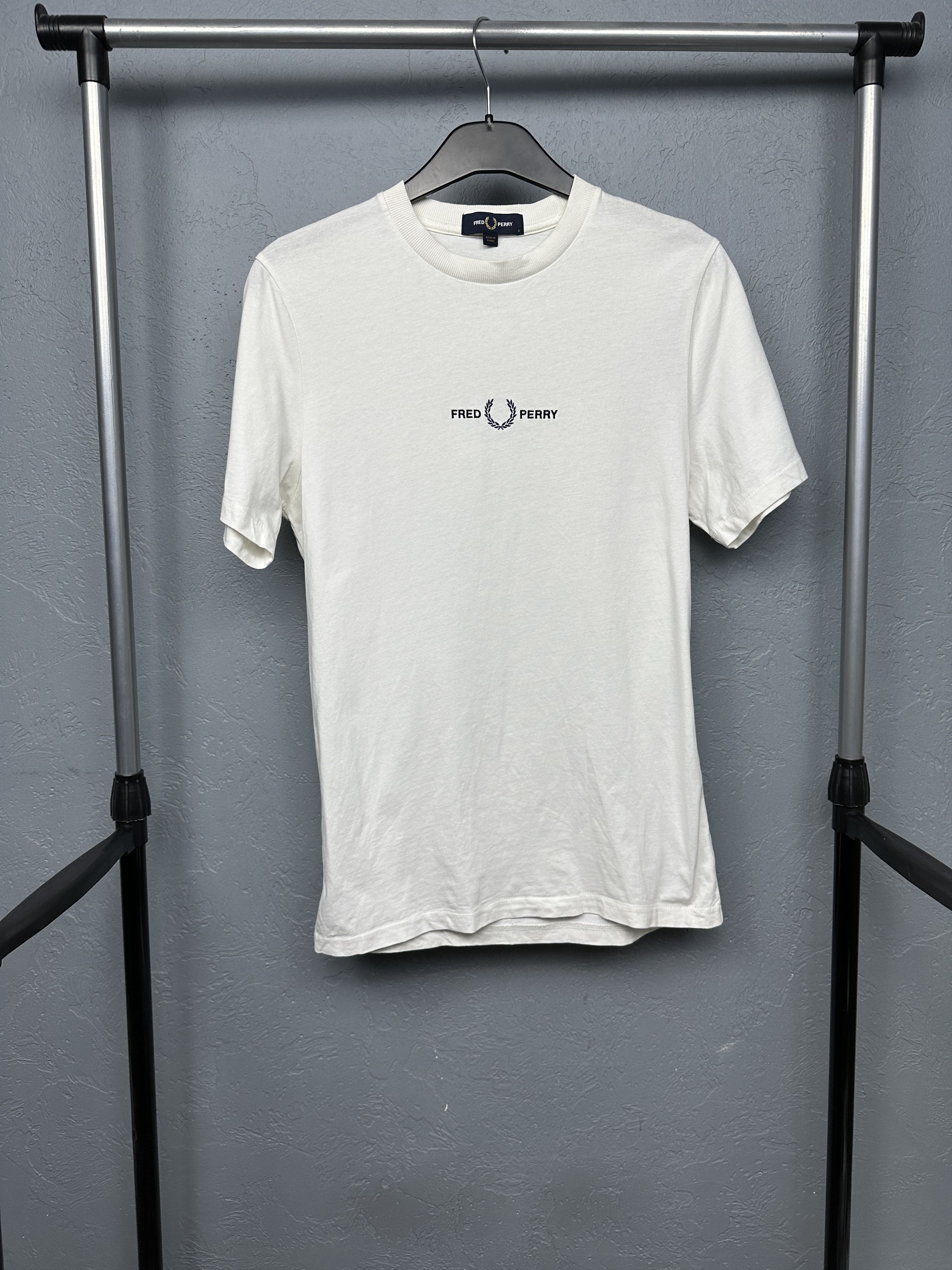 Fred Perry Fred Perry Mens Crew Neck T-Shirt Tee Size US S / EU 44-46 / 1 - 1 Thumbnail