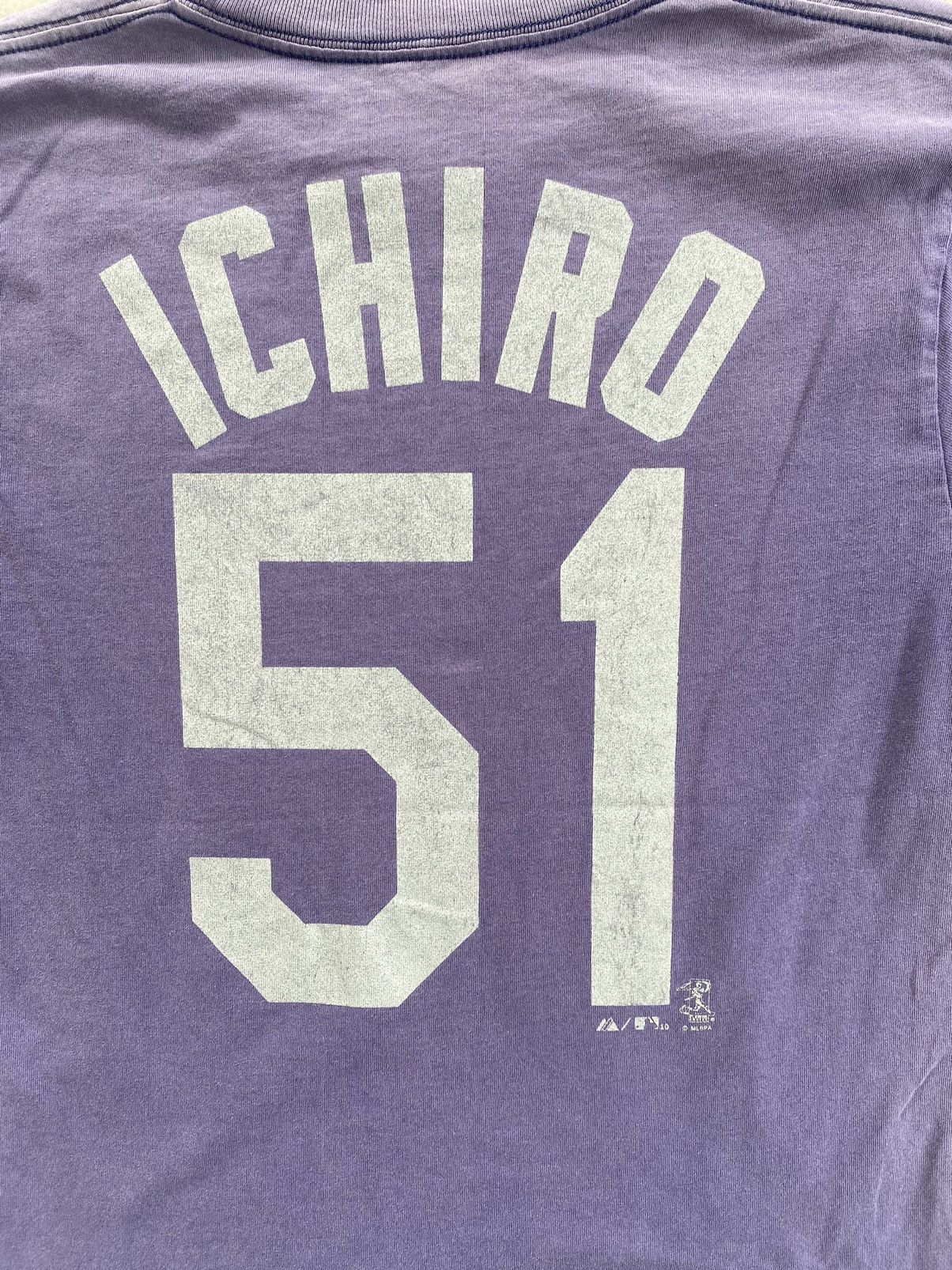 Majestic × Vintage VINTAGE MAKESTIC MARINERS ICHIRO SUNFADED TEE Size US S / EU 44-46 / 1 - 5 Thumbnail