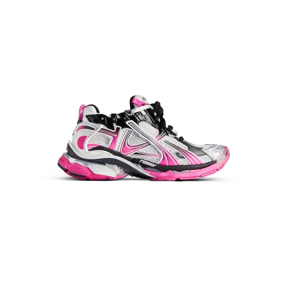Balenciaga o1s1wg110426 Runner Gradient Sneakers in Multicolor Size US 10 / IT 40 - 1 Thumbnail