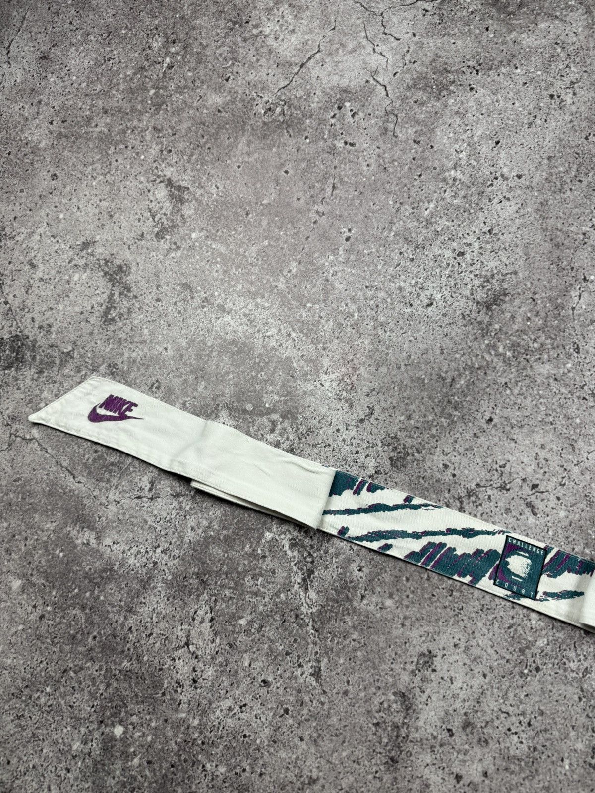 Nike ANDRE AGASSI Nike vintage 1990s challenge court bandana hat Size ONE SIZE - 6 Thumbnail