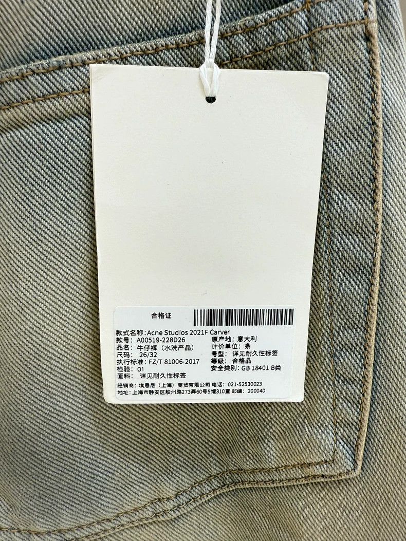 Acne Studios acne studiosblue jeans 2503-Nextarrow Size US 26 / EU 42 - 4 Thumbnail