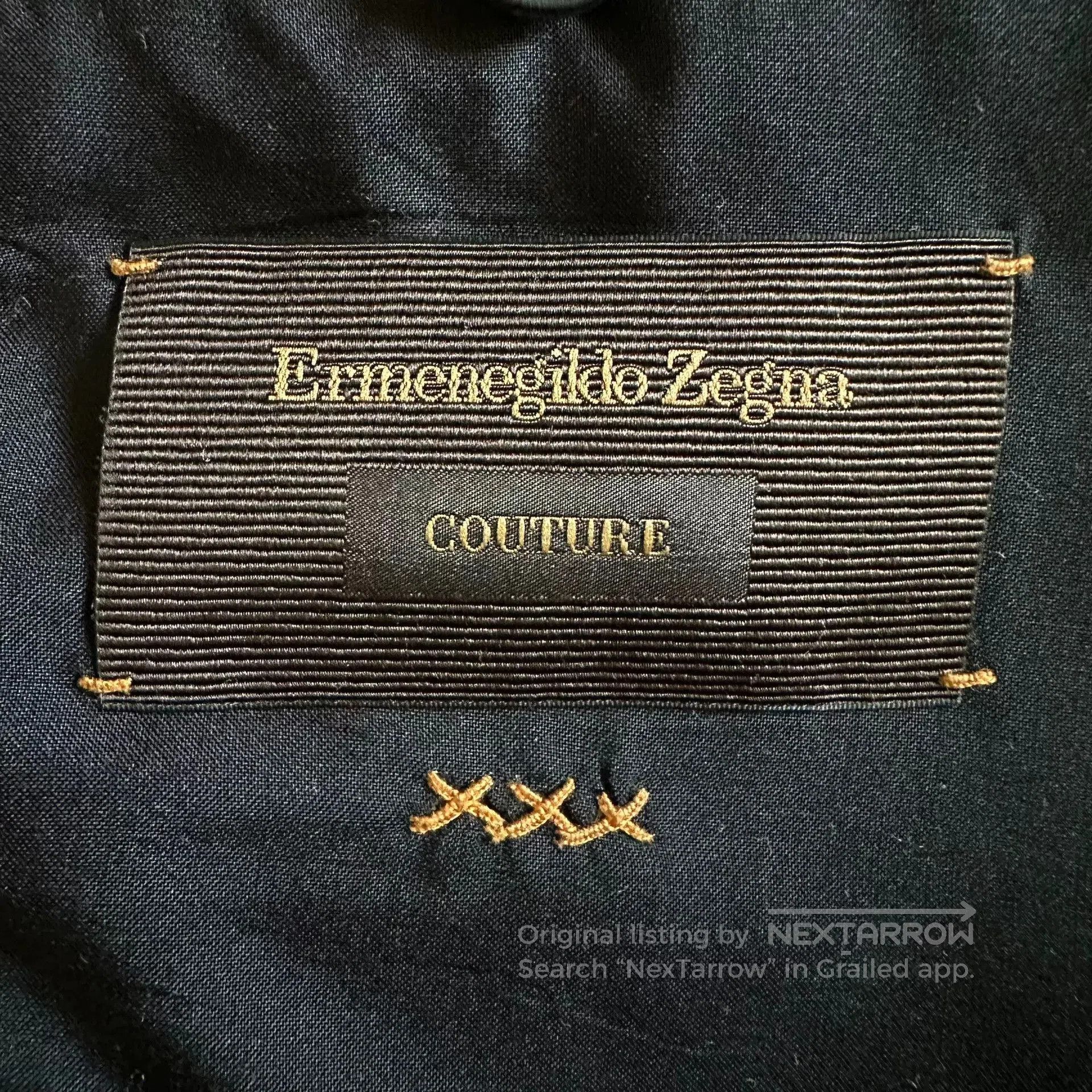 Ermenegildo Zegna Ermenegildo Zegna XXX Silk Embroidered Suit. Size US S / EU 44-46 / 1 - 6 Thumbnail